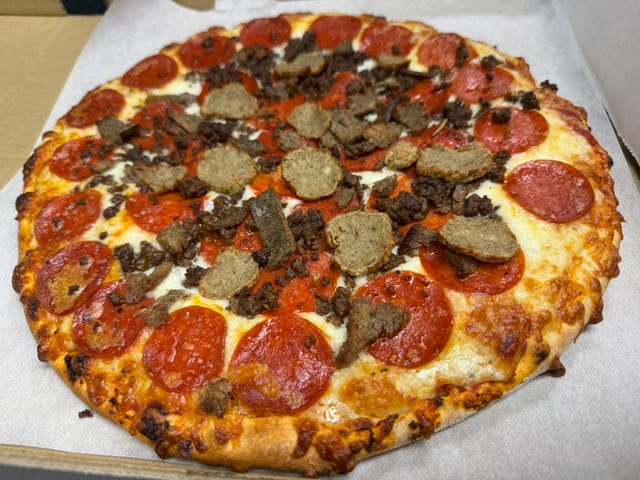 14. Meat Lovers Pizza.