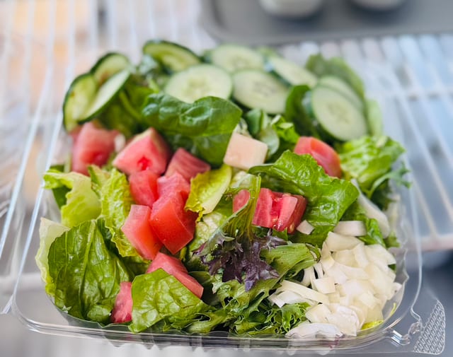 52. Fresh Cut Garden Salad.