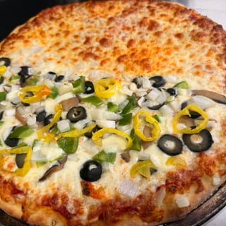 12. Mediterranean Pizza
