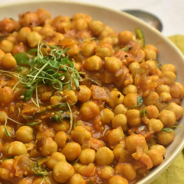 7. Chana Masala.